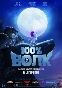 Постер 100% волк