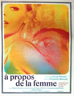 Постер À propos de la femme