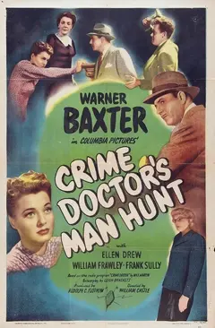 Постер Crime Doctor's Man Hunt