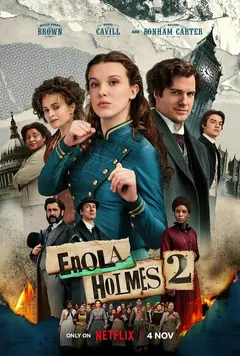Постер Энола Холмс 2