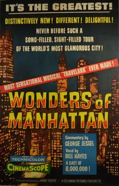 Постер Columbia Musical Travelark: Wonders of Manhattan
