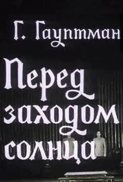 Постер Перед заходом солнца