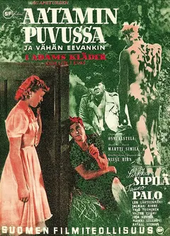Постер Aatamin puvussa – ja vähän Eevankin…