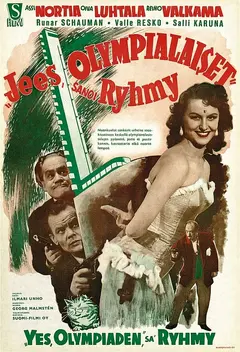 Постер «Jees, olympialaiset», sanoi Ryhmy