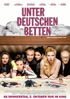 Постер Unter deutschen Betten