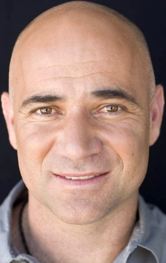 фото Андре Агасси