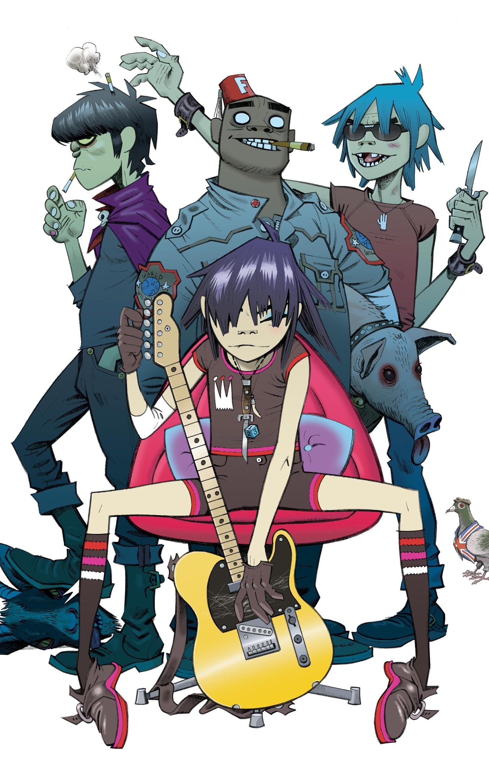 фото Gorillaz