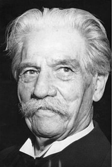 фото Альберт Швайтцер