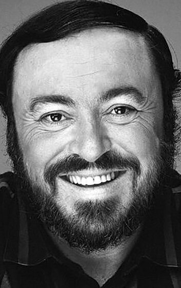 фото Лучано Паваротти