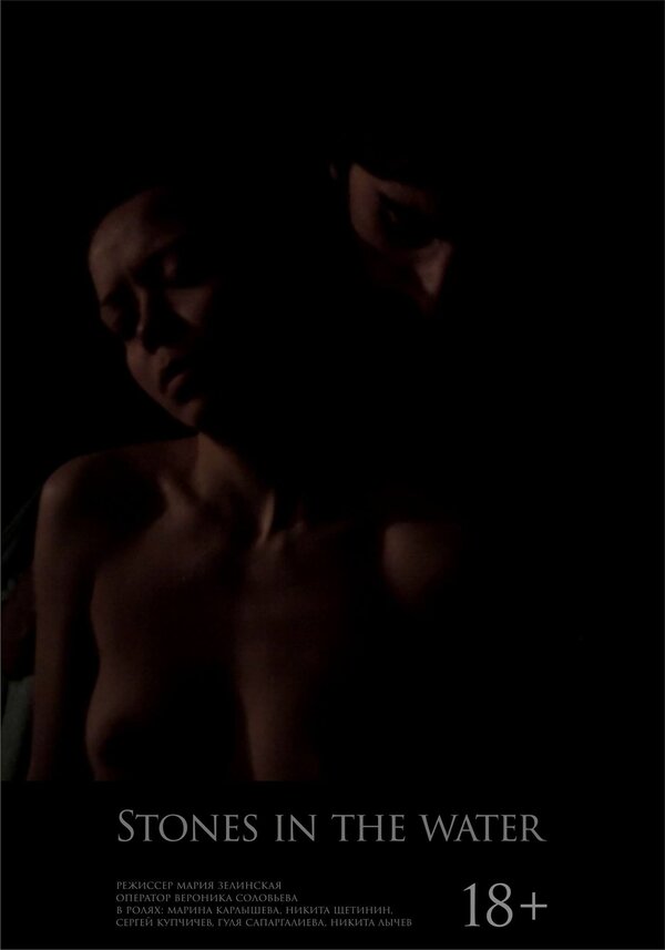 Постер Камни в воде