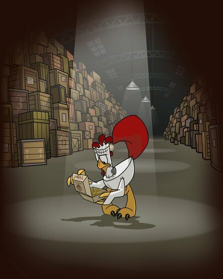 Постер Frankenchicken