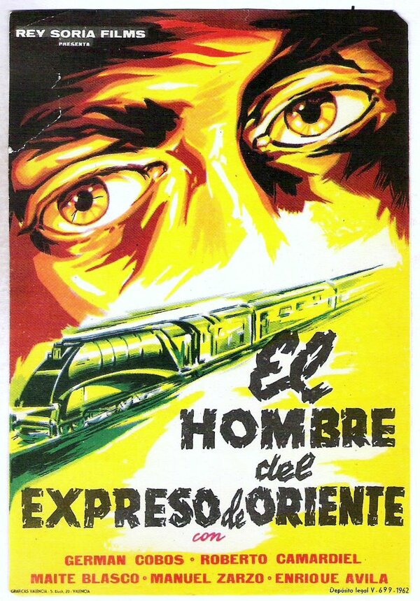 Постер El hombre del expreso de Oriente