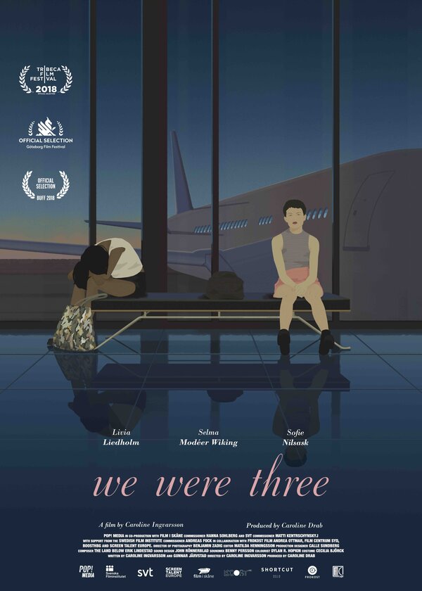 Постер Нас было трое