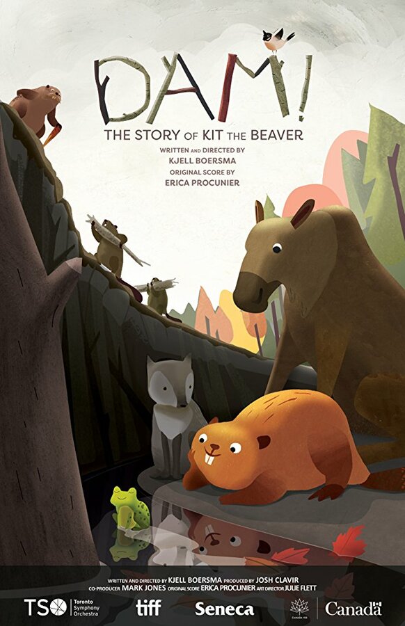 Постер DAM! The Story of Kit the Beaver