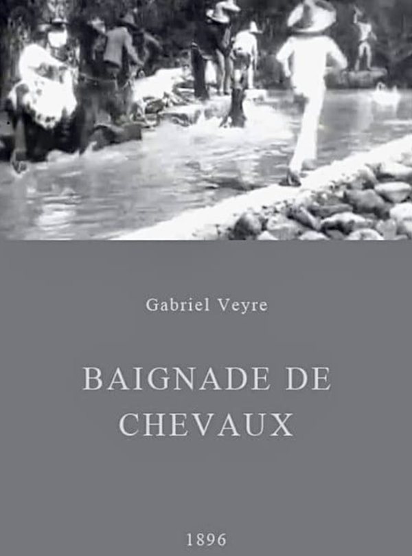 Постер Купание лошадей