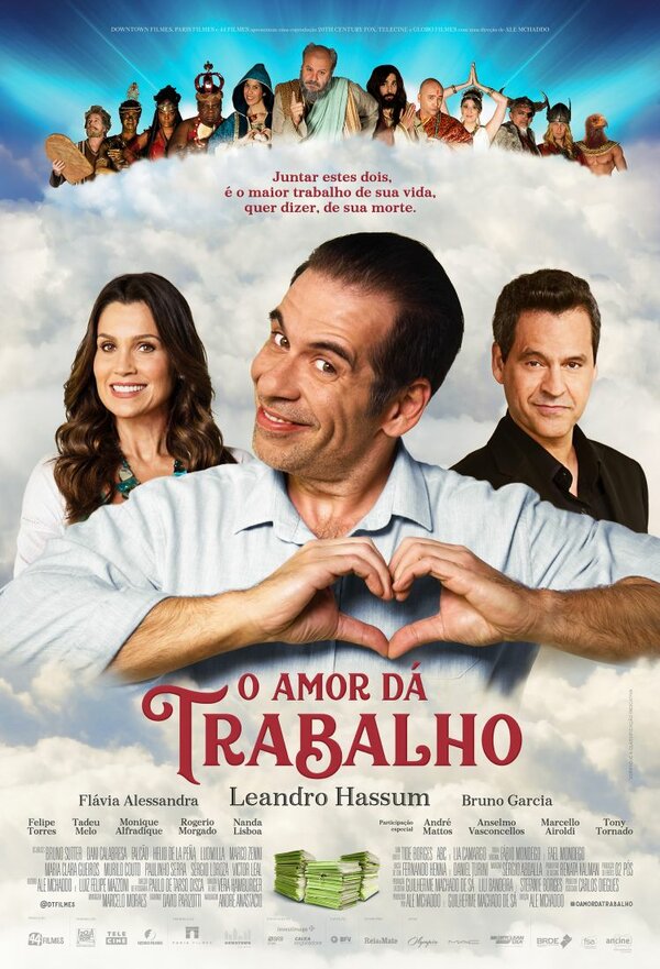 Постер O Amor Dá Trabalho