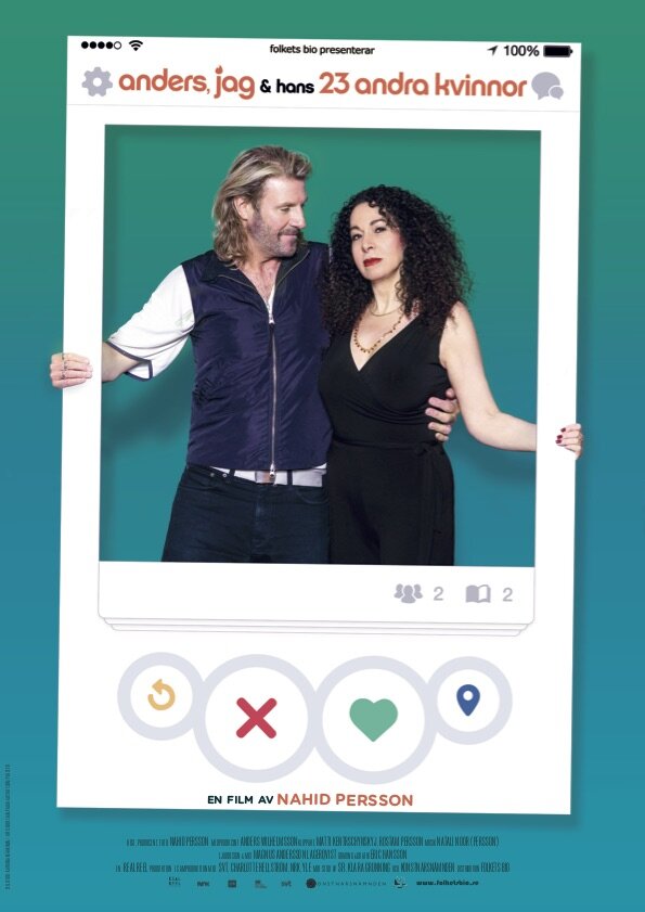 Постер Anders, jag och hans 23 andra kvinnor