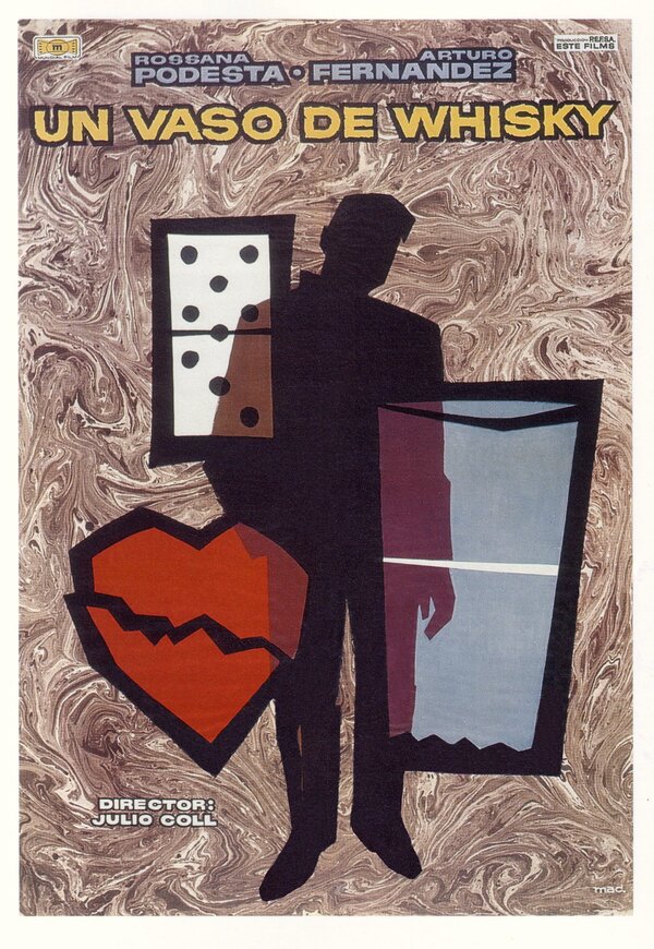 Постер Бокал виски