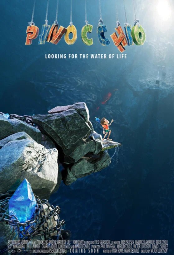 Постер Пиноккио и волшебная вода