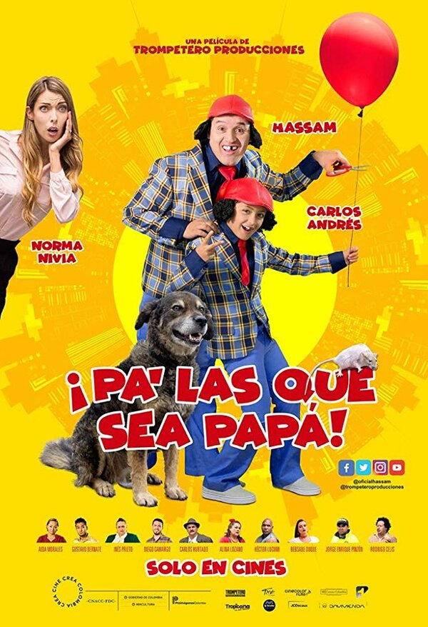 Постер Pa' las que sea papá