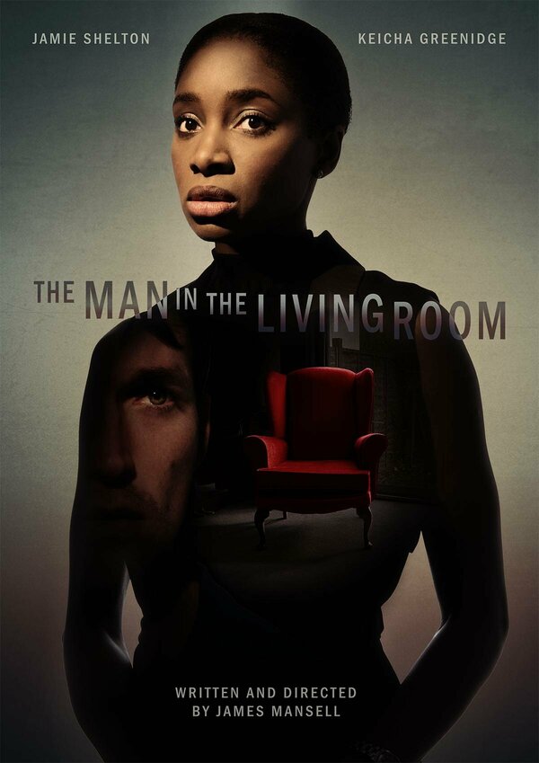 Постер Мужчина в гостиной