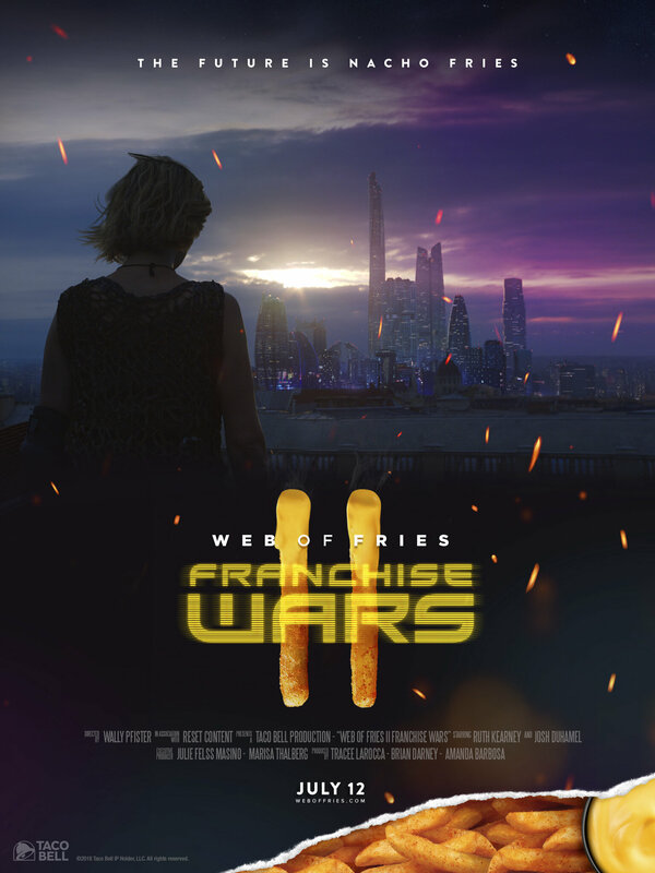 Постер Taco Bell: Web of Fries II - Franchise Wars