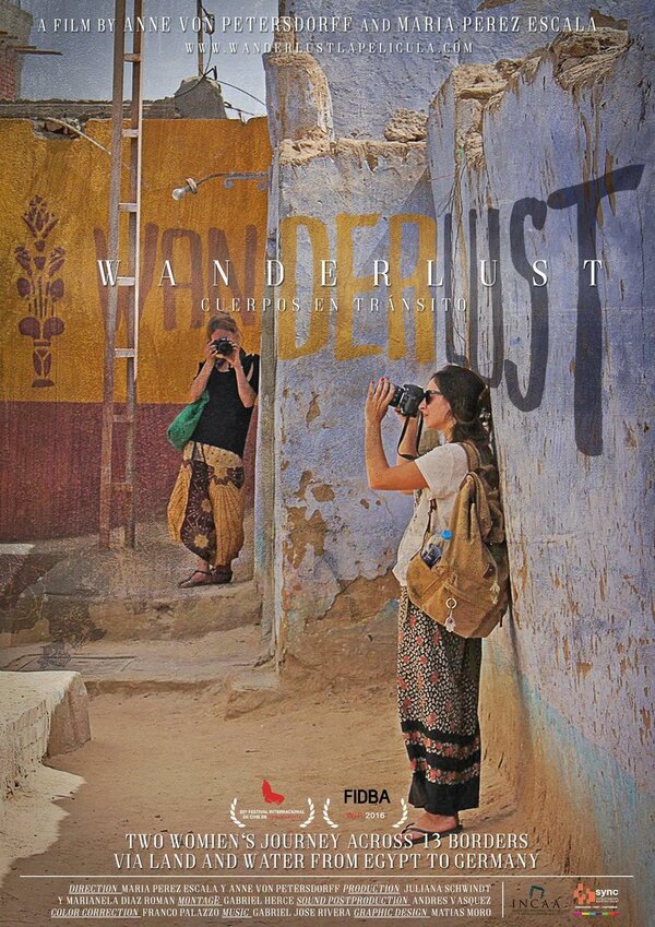 Постер Wanderlust, female bodies in transit