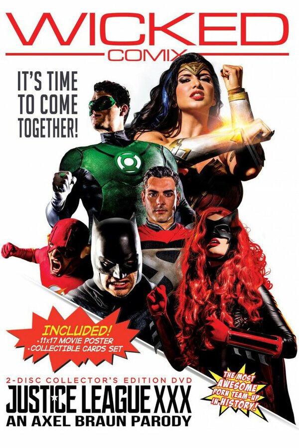 Постер Justice League XXX: An Axel Braun Parody