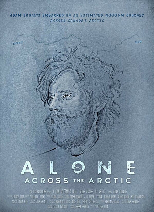 Постер Alone Across the Arctic