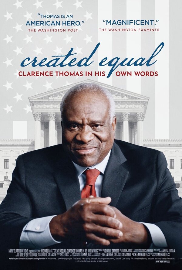 Постер Created Equal: Clarence Thomas in His Own Words