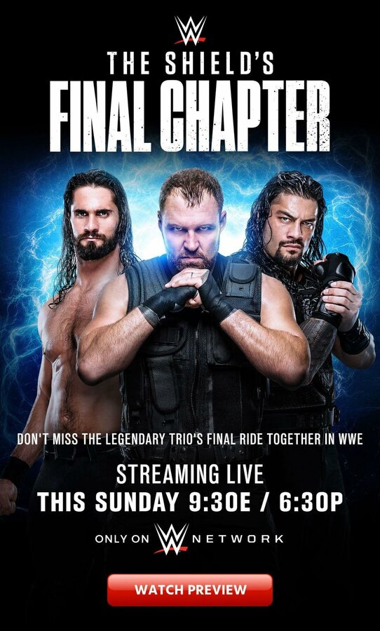 Постер WWE The Shield's Final Chapter