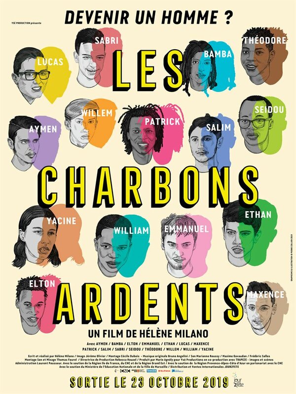 Постер Les charbons ardents