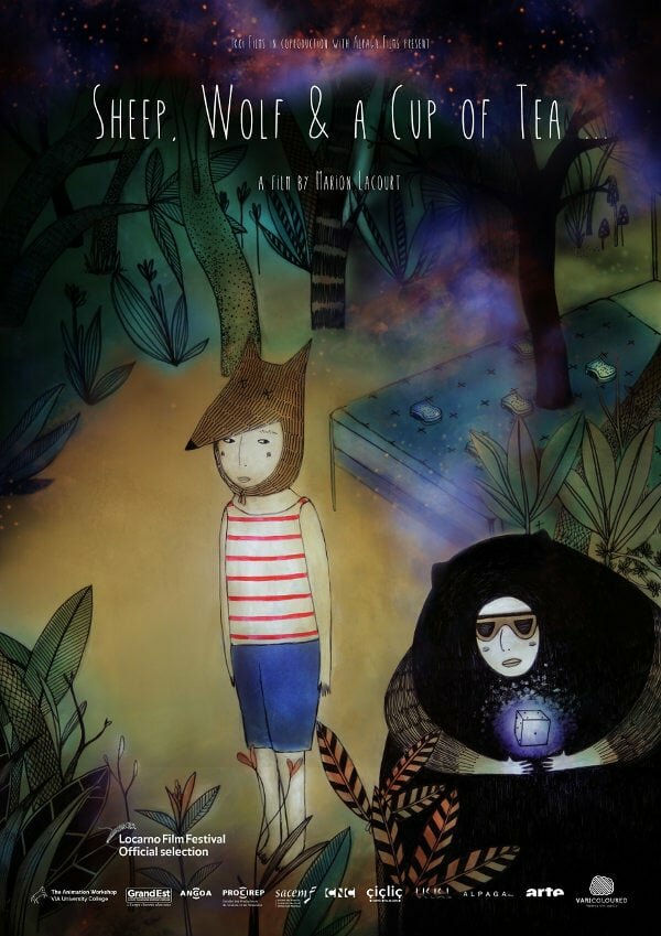 Постер Овцы, Волк и чашка чая