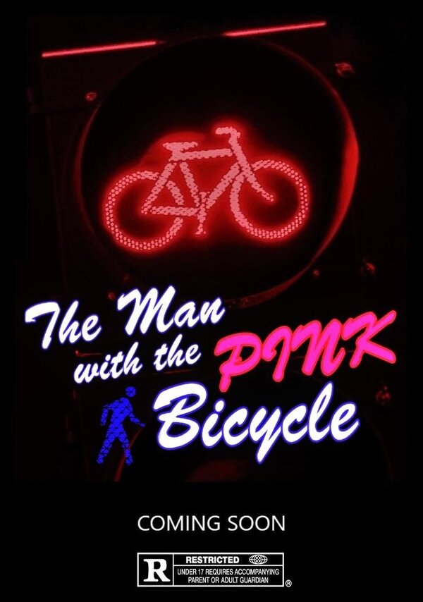 Постер The Man with the Pink Bicycle