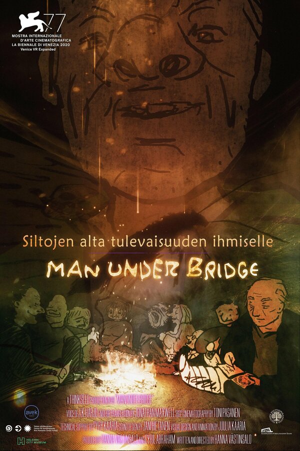 Постер Man Under Bridge
