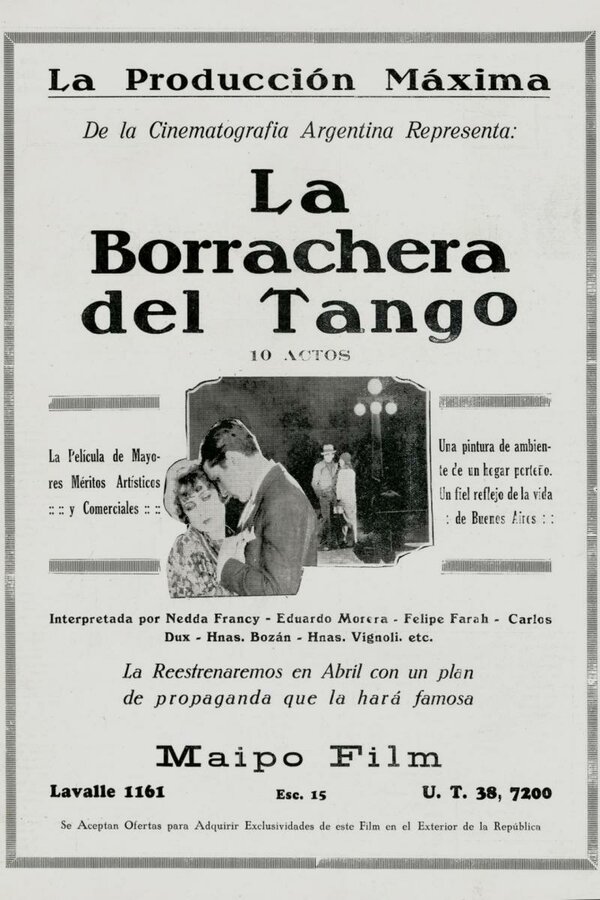 Постер La borrachera del tango