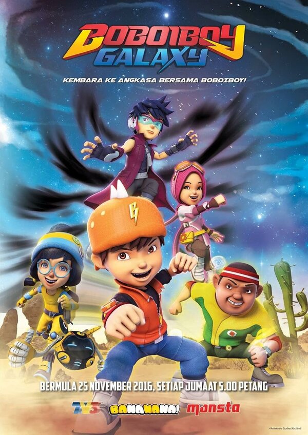 Постер BoBoiBoy Galaxy