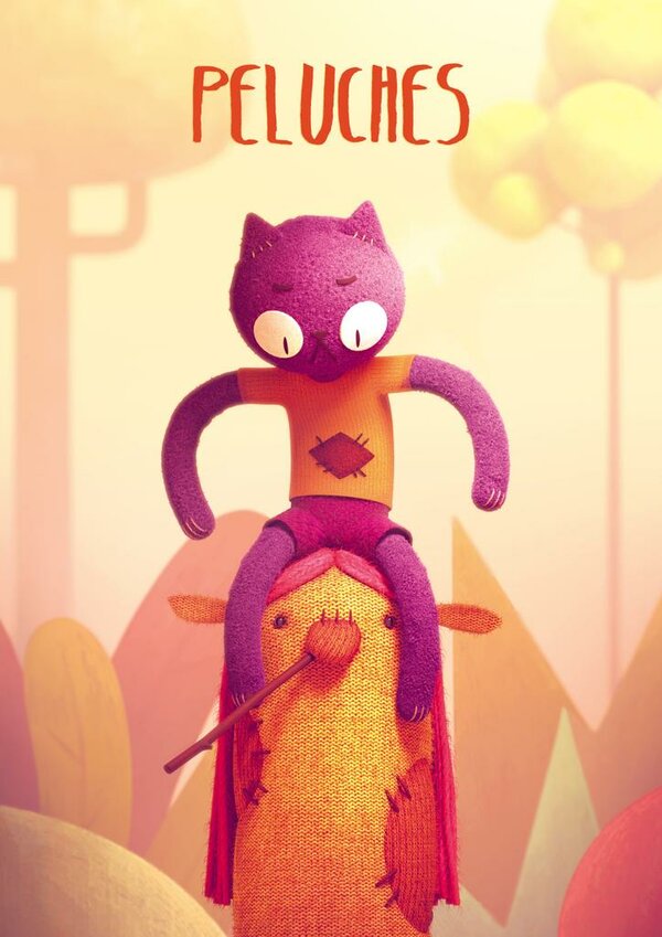 Постер Плюшевый котенок