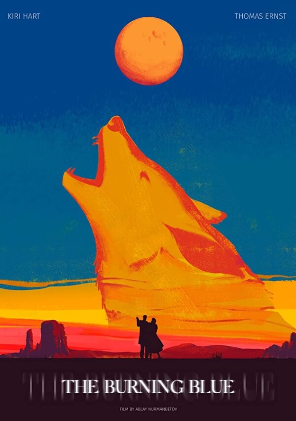 Постер The Burning Blue