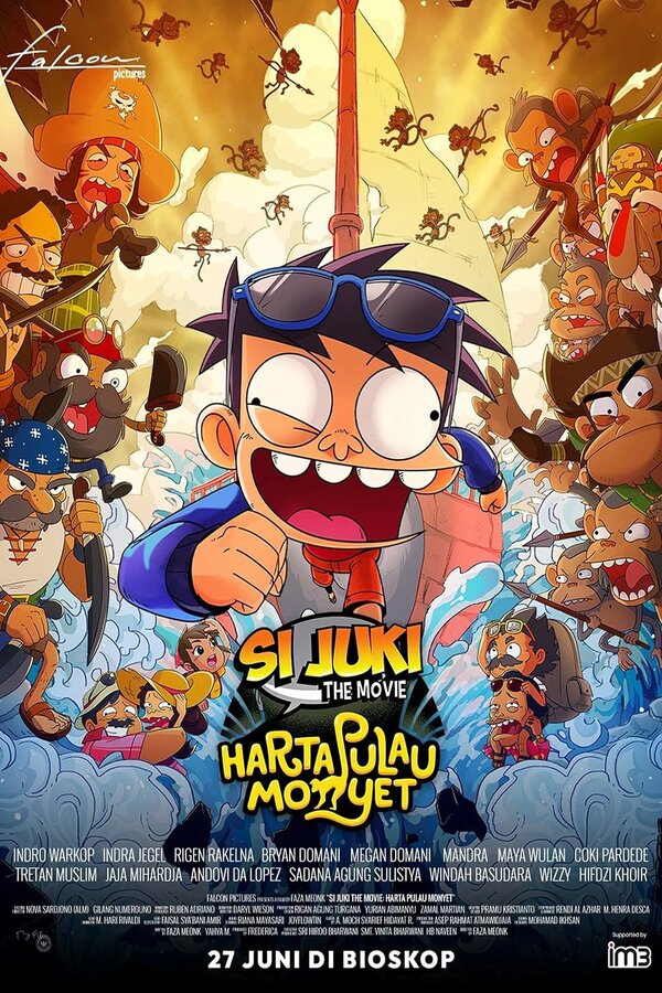 Постер Si Juki the Movie: Harta Pulau Monyet