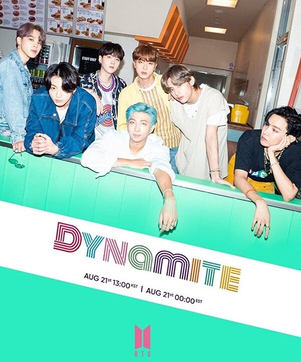 Постер BTS: Dynamite