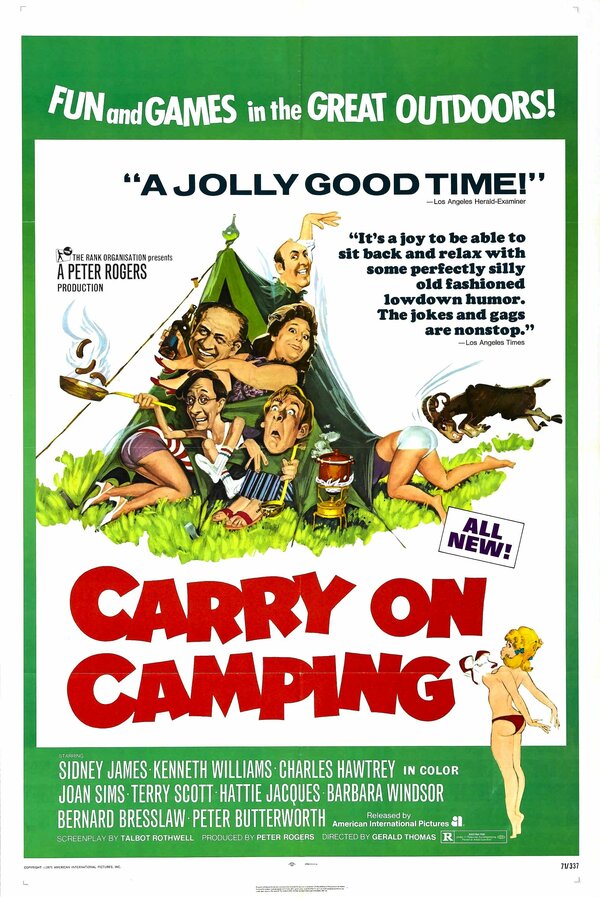 Постер Carry On Camping