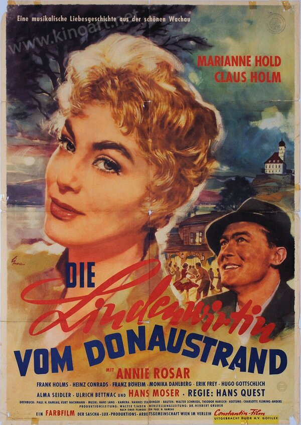 Постер Die Lindenwirtin vom Donaustrand