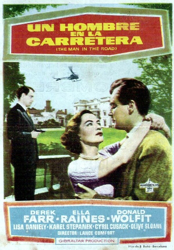 Постер The Man in the Road