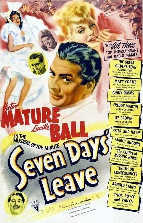 Постер Семь дней отпуска