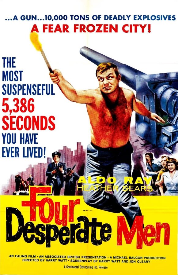 Постер Четверо отчаянных мужчин