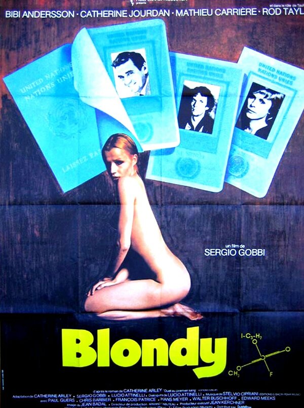 Постер Блондинка