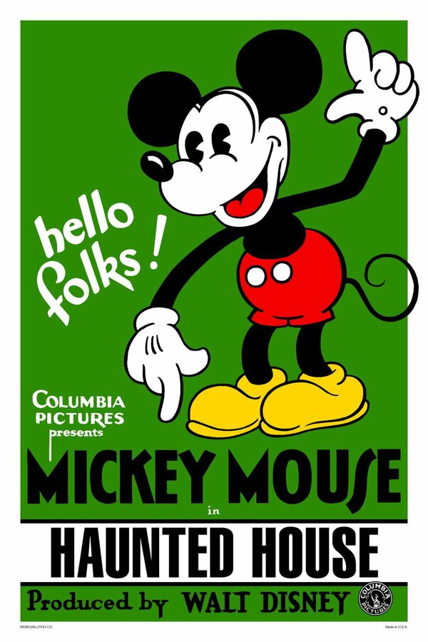 Постер Дом с призраками