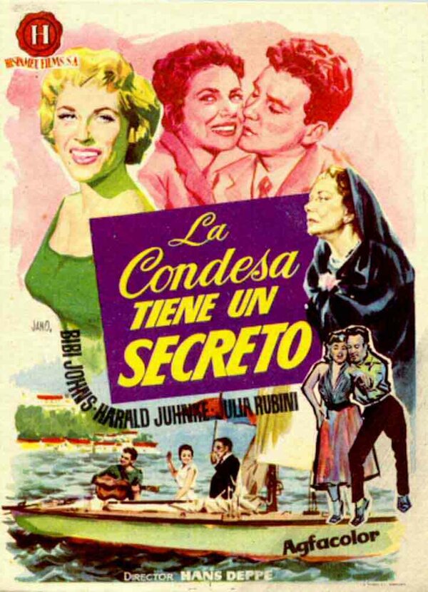 Постер Unter Palmen am blauen Meer