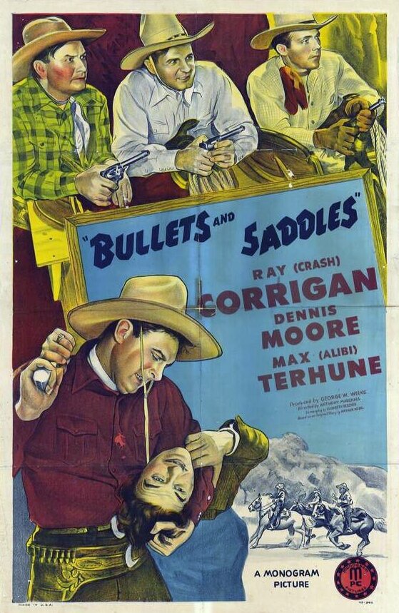 Постер Bullets and Saddles